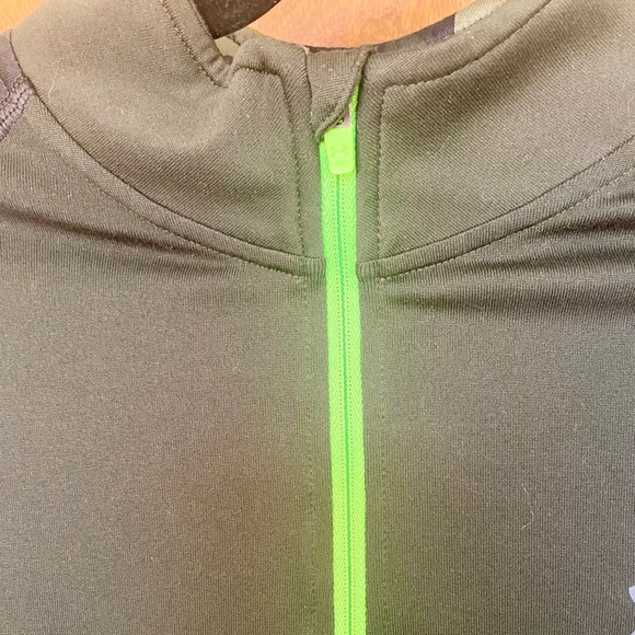 Under Armour HeatGear Unisex Camouflage 1/4 Zip Long Sleeve Pullover Small - Picture 5 of 6